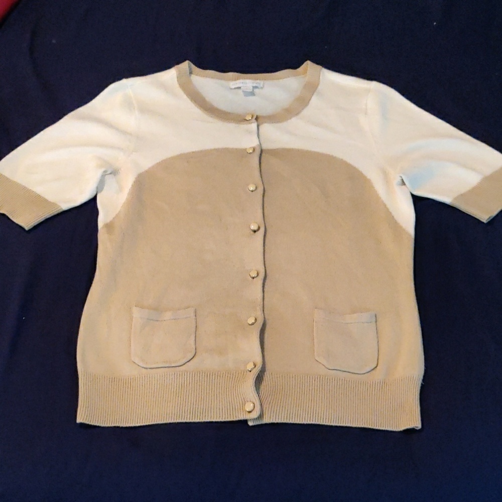 New York & Company Short Sleeve Sweater